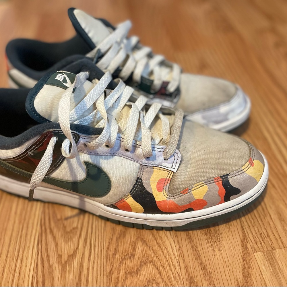 Dunks low camo